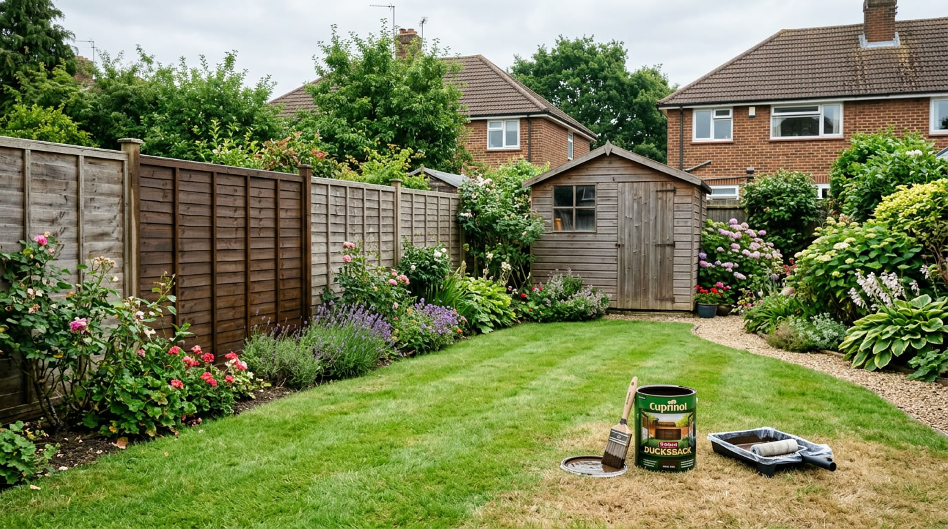 Fence and Shed Painting